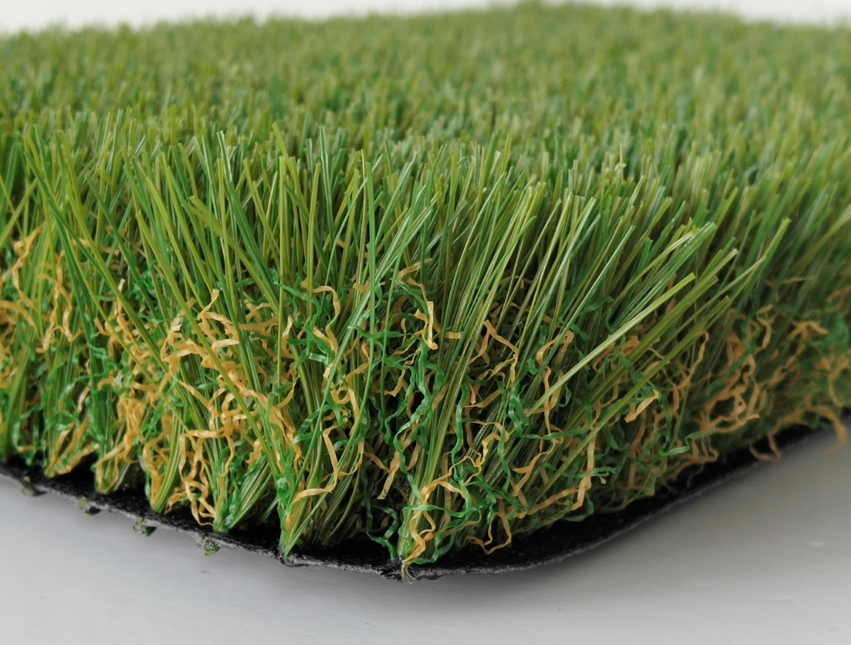 water saving Lime Green Commercial turf for business place